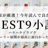 【読書家が厳選】今年読んで良かった！ハラハラゾクゾクが最高に面白いおすすめ小説ベスト9