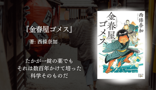 【おすすめ時代小説】ぶっ飛んだ江戸の世界観に好奇心爆発！初心者でも楽しめる、近未来SF×人情ミステリー『金春屋ゴメス』が最高だった